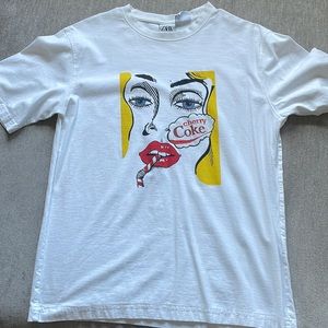 Zara Cherry Coke Graphic Tee